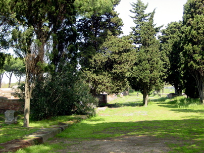 ISOLA SACRA la necropoli di Porto  (Fiumicino-Rm)