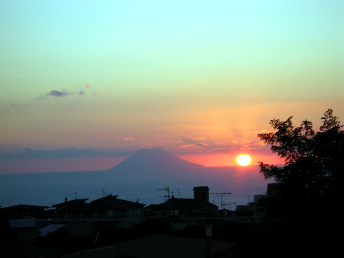 Tramonto da CapoVaticano