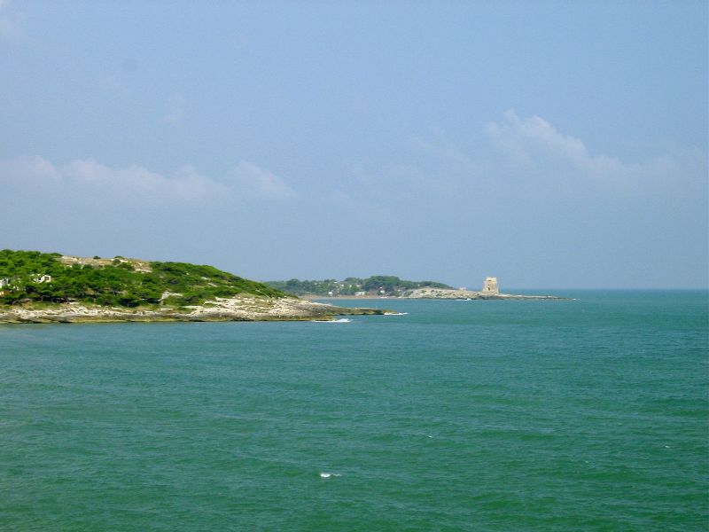 La costa del Parco Nazionale del Gargano- Puglia