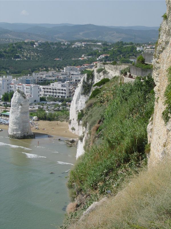 La costa del Parco Nazionale del Gargano- Puglia