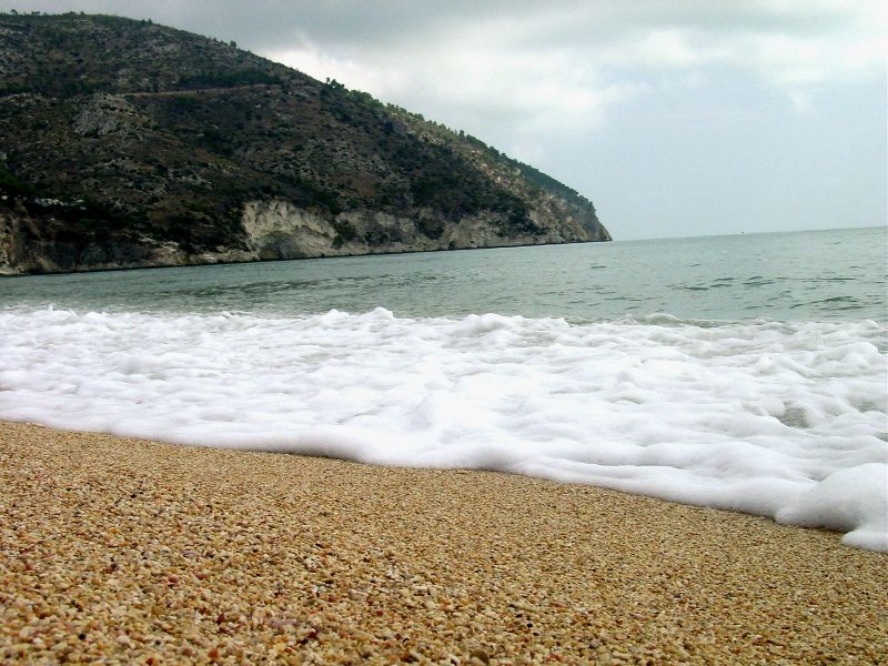 La costa del Parco Nazionale del Gargano- Puglia