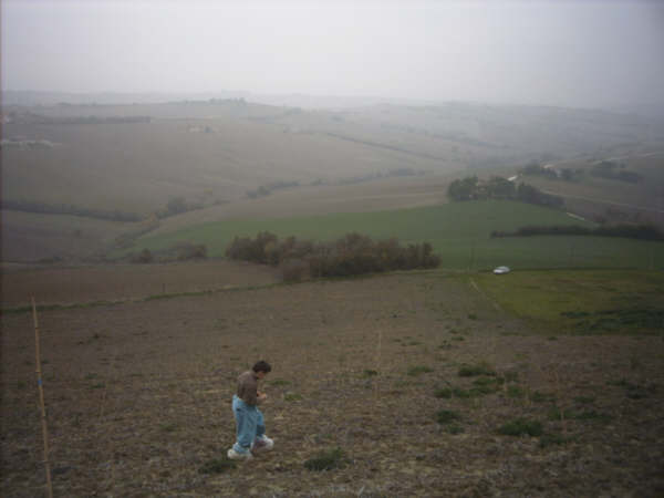 Oggi vado a fare le foto sul terreno...