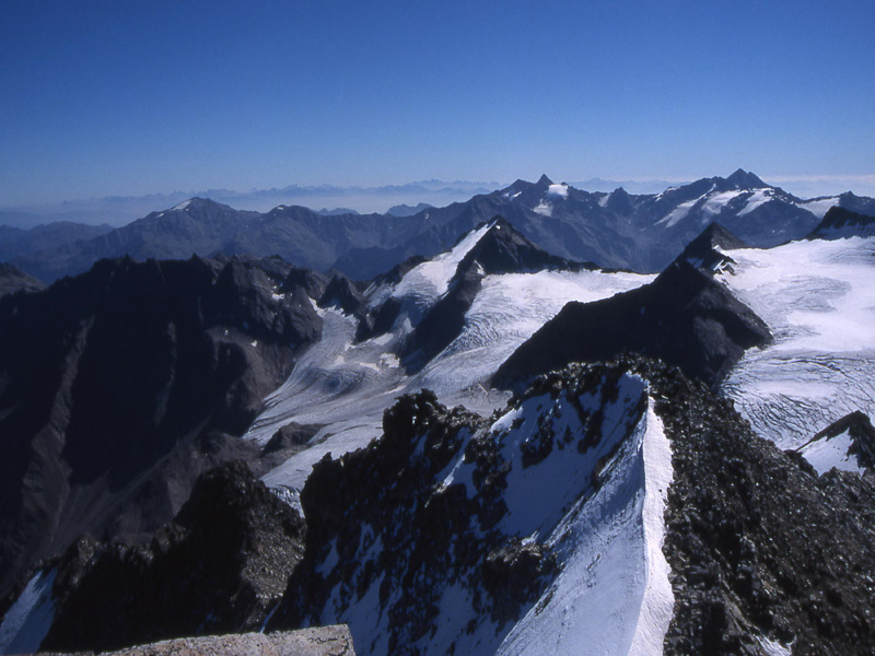 Angelo Grande e Cima Vertana........escursione a 3500 m.