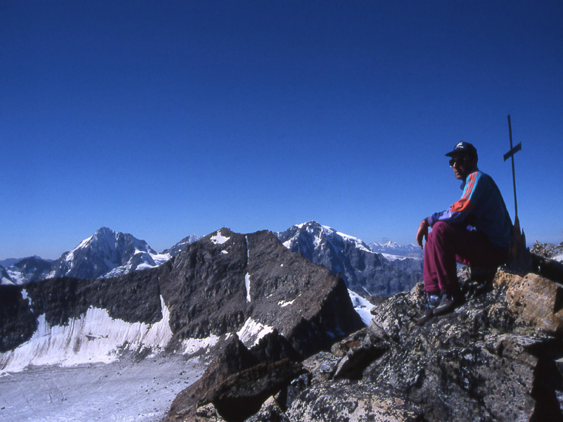 Angelo Grande e Cima Vertana........escursione a 3500 m.