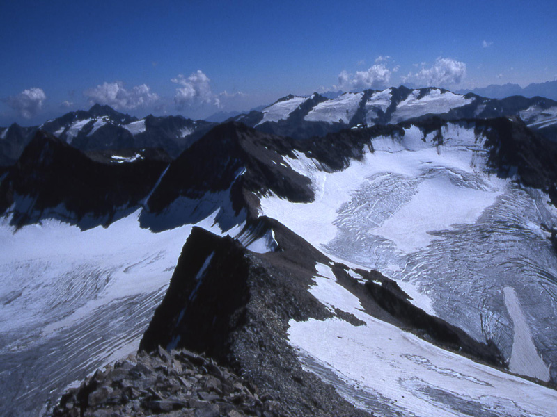 Angelo Grande e Cima Vertana........escursione a 3500 m.