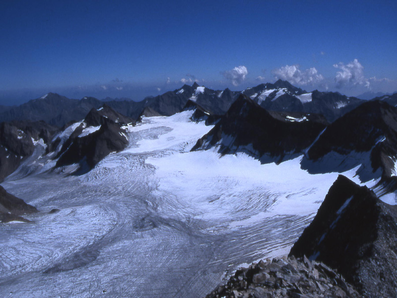 Angelo Grande e Cima Vertana........escursione a 3500 m.