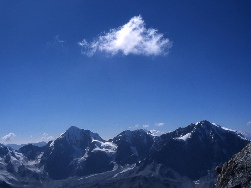 Angelo Grande e Cima Vertana........escursione a 3500 m.