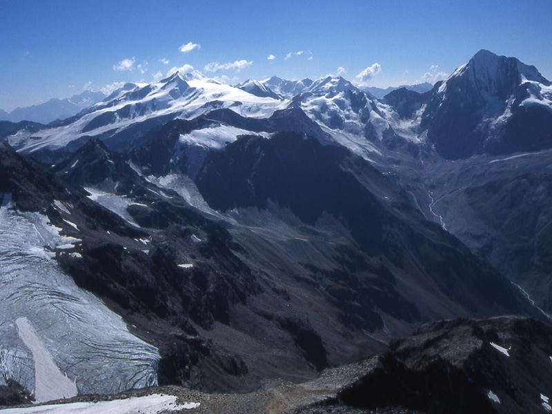 Angelo Grande e Cima Vertana........escursione a 3500 m.