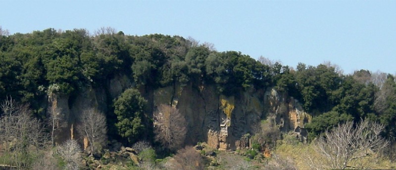 Campagna e boschi intorno a Cerveteri