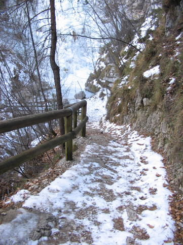 La cascata di ghiaccio, Guardia di Folgaria (TN)