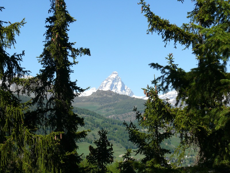 Paesaggi in valle d''aosta