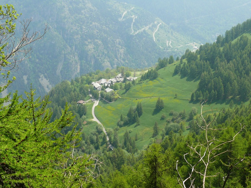Paesaggi in valle d''aosta