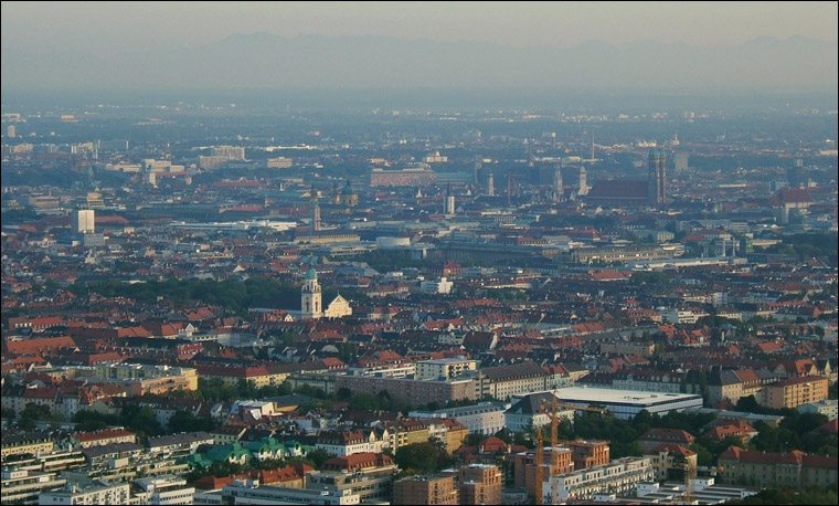 Monaco di Baviera dall''alto