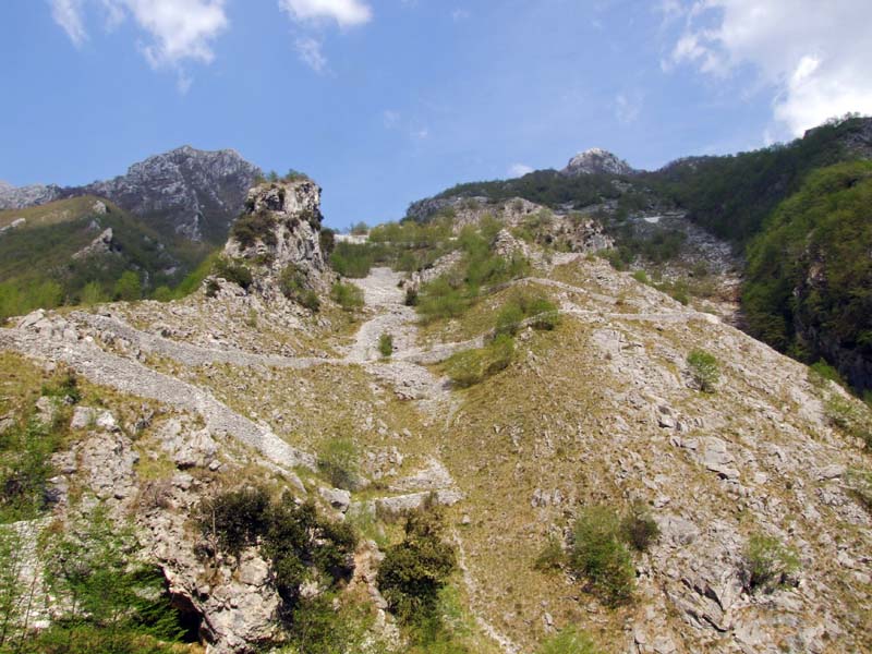 Uno sguardo sulle Alpi Apuane