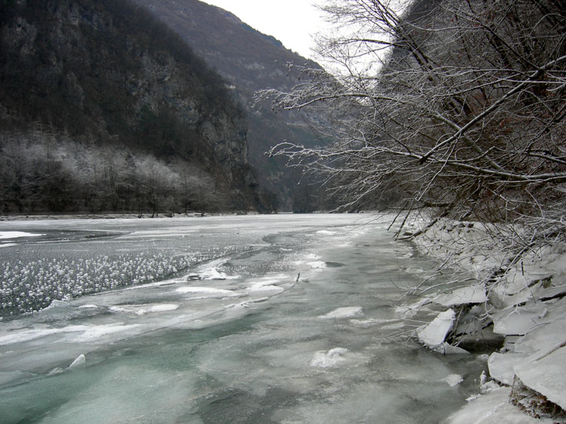 gelo: si fa sentire, si fa vedere......