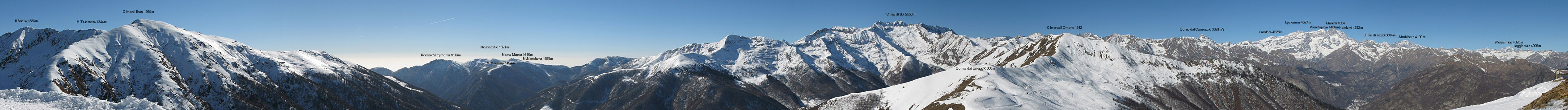 Valsesia, Monte Camparient 1743m