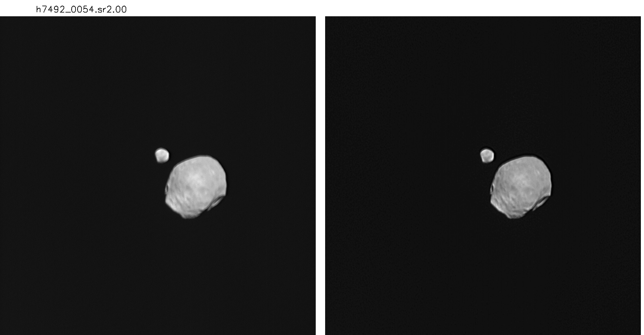 Phobos e Deimos...insieme