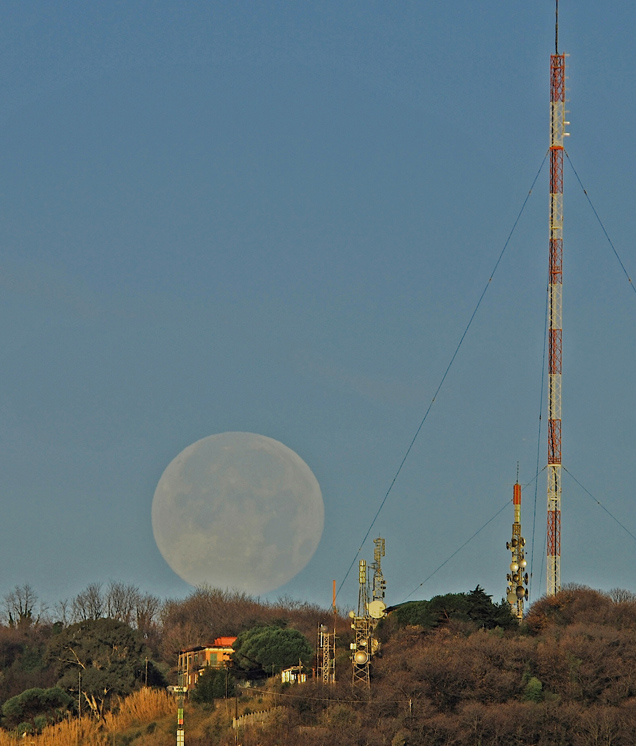 Luna al perigeo - notte 12/13 dicembre