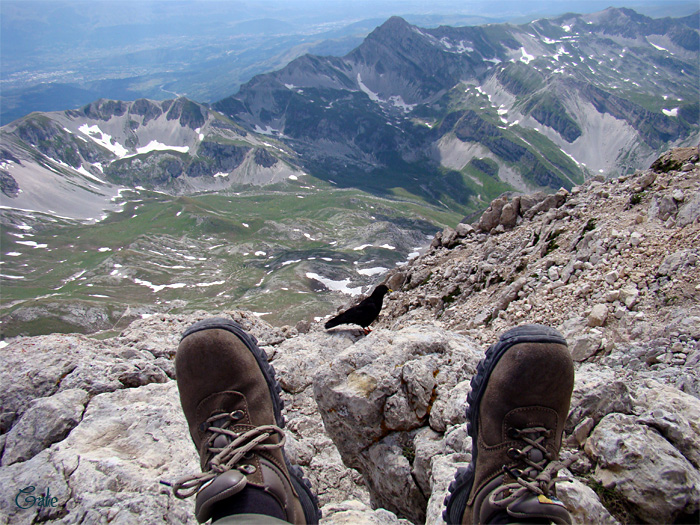 Gran Sasso d''Italia - salita al Corno Grande, 2912 mt.