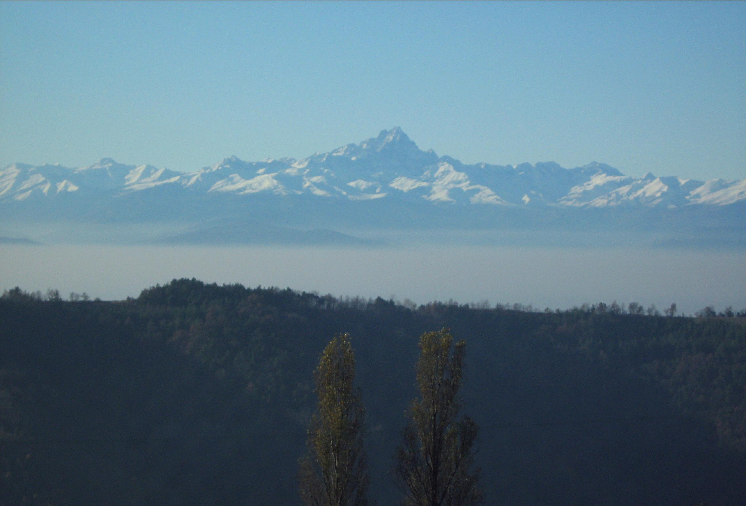 Monviso galleggiante