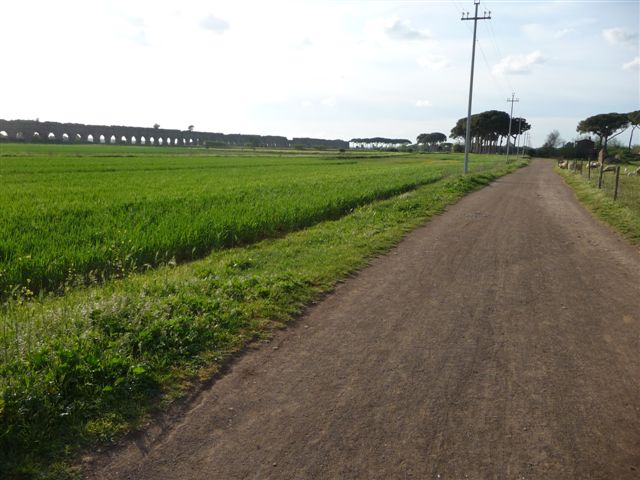 Roma - primavera nel parco archeologico degli acquedotti