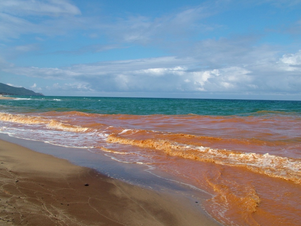 Rio Piscinas, il fiume rosso