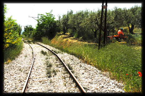 Passeggiata sulla Ferrovia Sangritana... Abruzzo-Italia