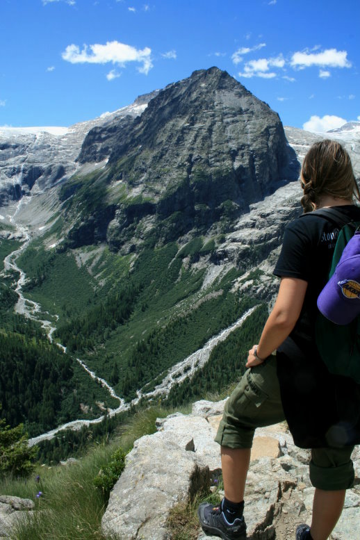 Adamello  salita al ghiacciaio del Mandrone