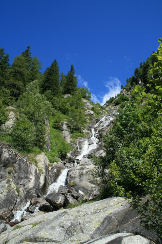 Adamello  salita al ghiacciaio del Mandrone