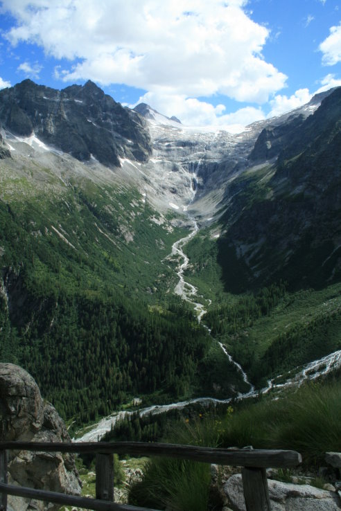 Adamello  salita al ghiacciaio del Mandrone