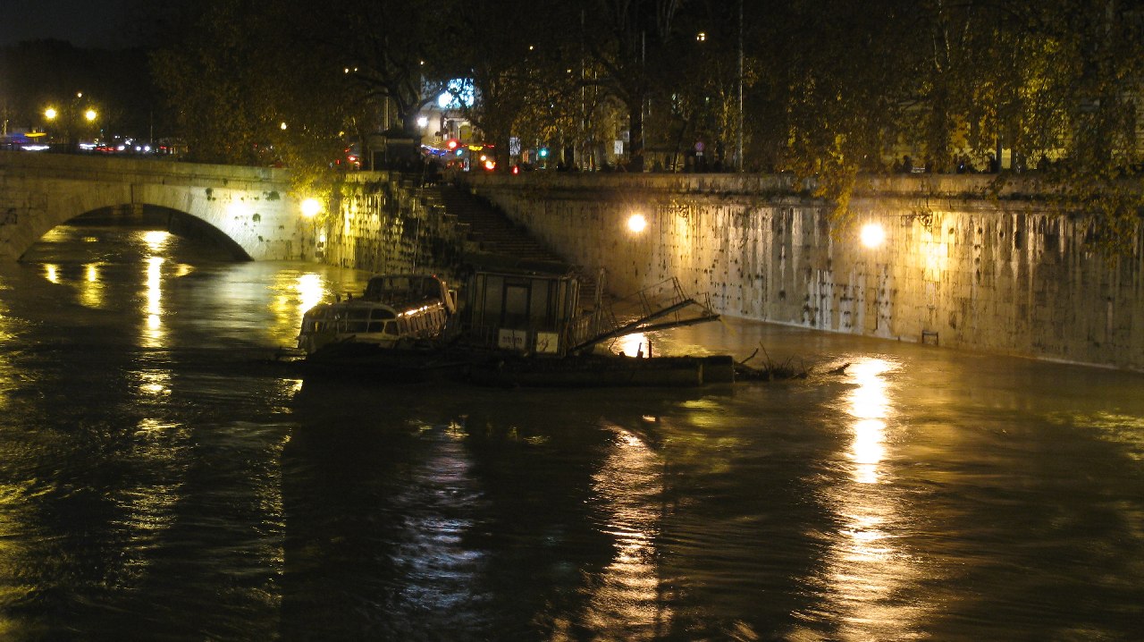 La piena del Tevere