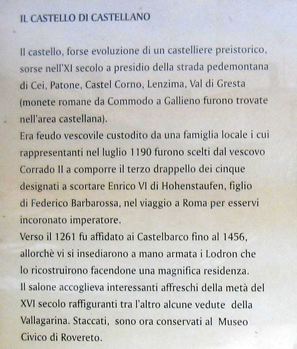 Castelli,Torri e Palazzi.....del Trentino