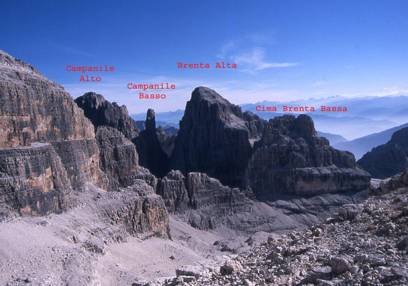 Cima Tosa m.3173.........Dolomiti di Brenta