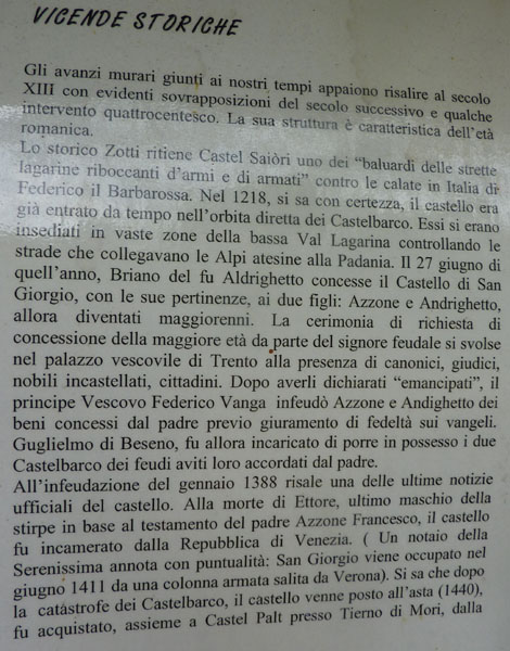 Castelli,Torri e Palazzi.....del Trentino