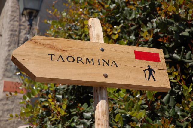 Inaugurazione del sentiero  Taormina-Forza d''Agr