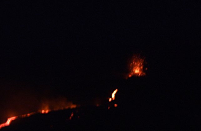 Il fuoco dellEtna. Giugno e luglio 2008 alla Valle del Bove