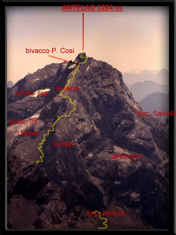 Antelao: salita sul Re delle Dolomiti