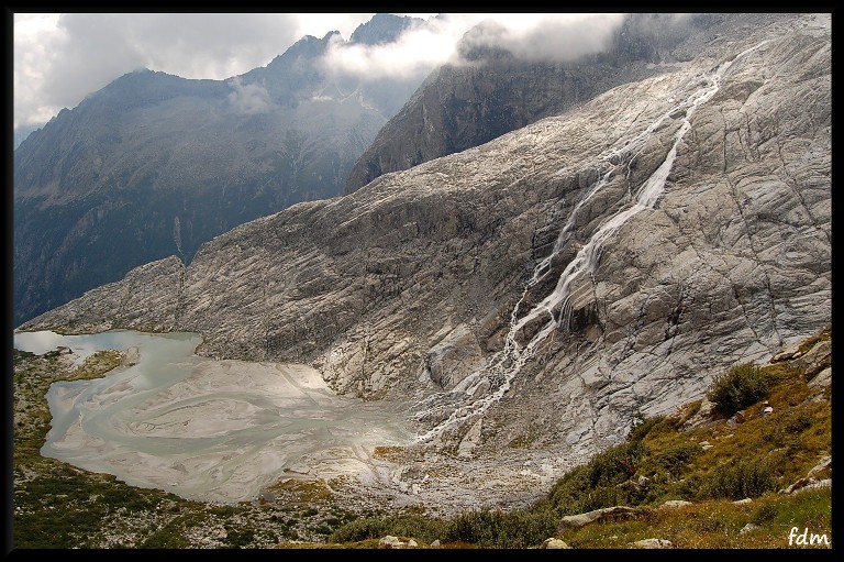 Adamello  salita al ghiacciaio del Mandrone