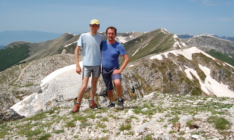 Appennino centrale - monti Ernici - salita al pizzo Deta