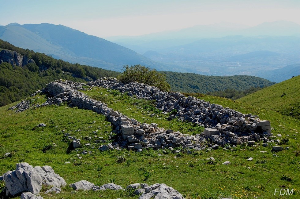 Giro ad anello sui monti della Meta