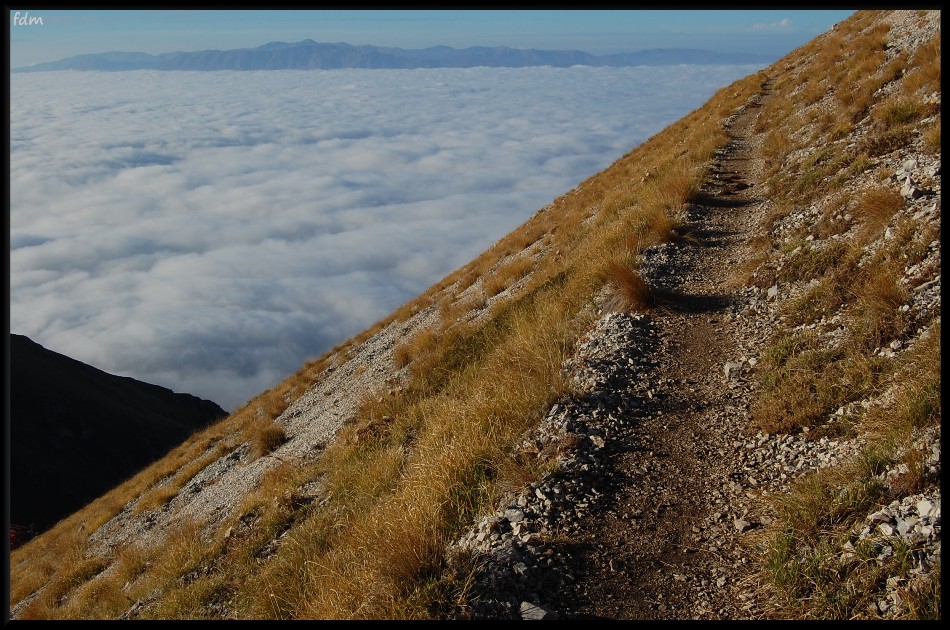 Gran Sasso d''Italia - salita sul Pizzo Cefalone 2533 mt.