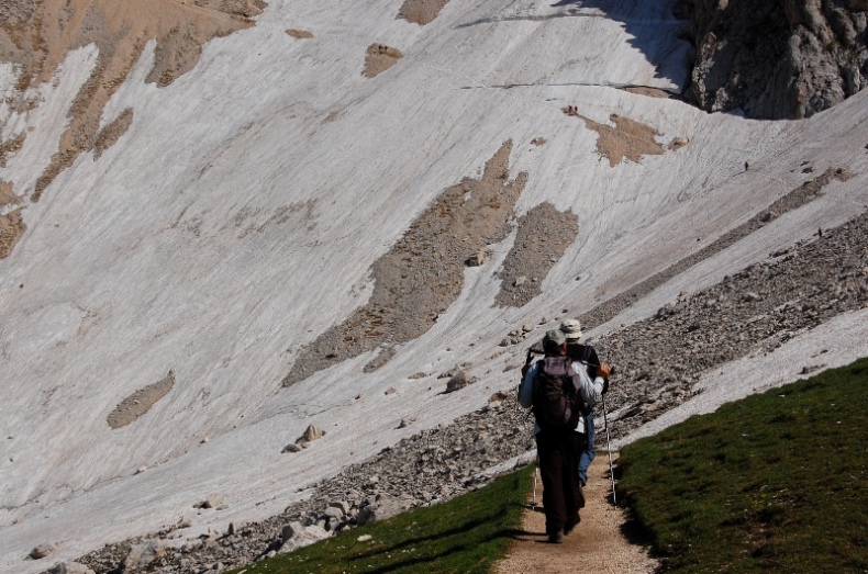 Gran Sasso d''Italia - salita al Corno Grande, 2912 mt.