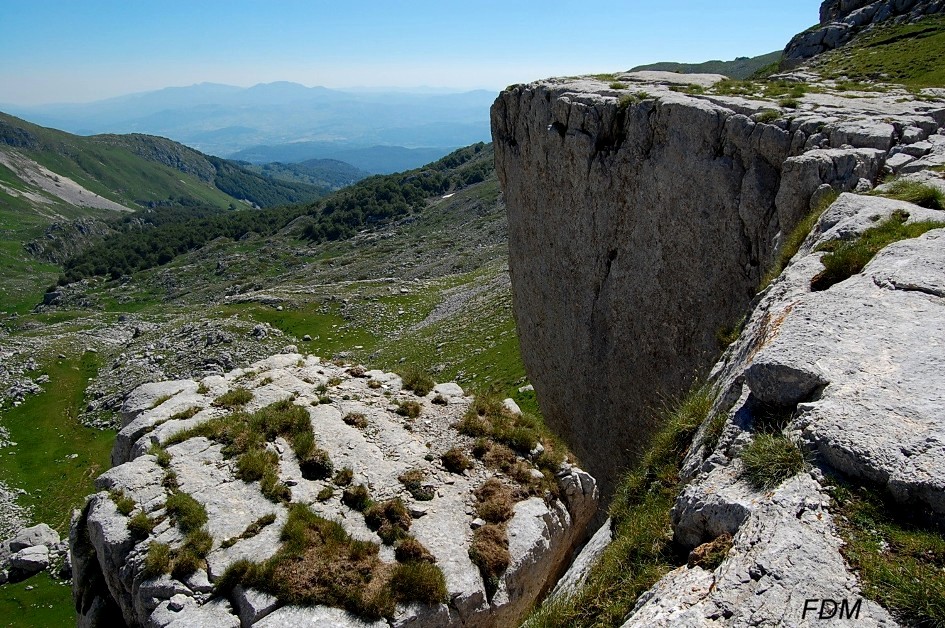 Giro ad anello sui monti della Meta