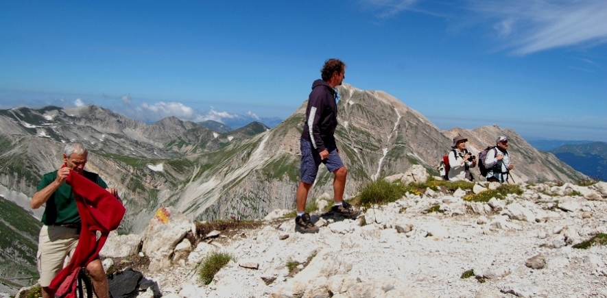 Gran Sasso d''Italia - salita al Corno Grande, 2912 mt.