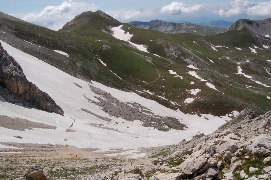 Gran Sasso d''Italia - salita al Corno Grande, 2912 mt.