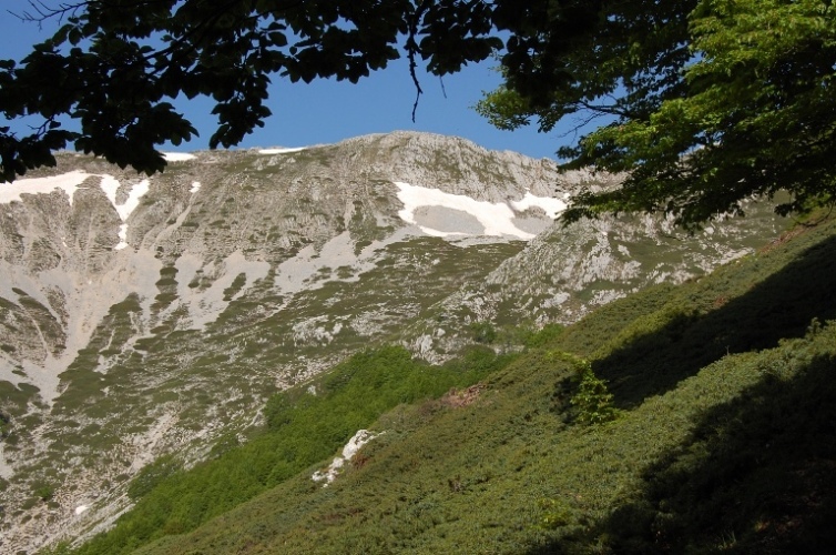 Appennino centrale - monti Ernici - salita al pizzo Deta