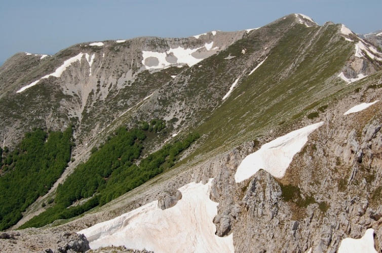 Appennino centrale - monti Ernici - salita al pizzo Deta