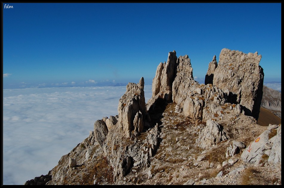 Gran Sasso d''Italia - salita sul Pizzo Cefalone 2533 mt.