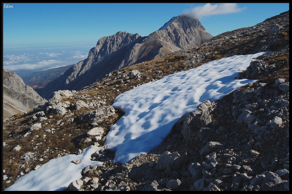 Gran Sasso d''Italia - salita sul Pizzo Cefalone 2533 mt.