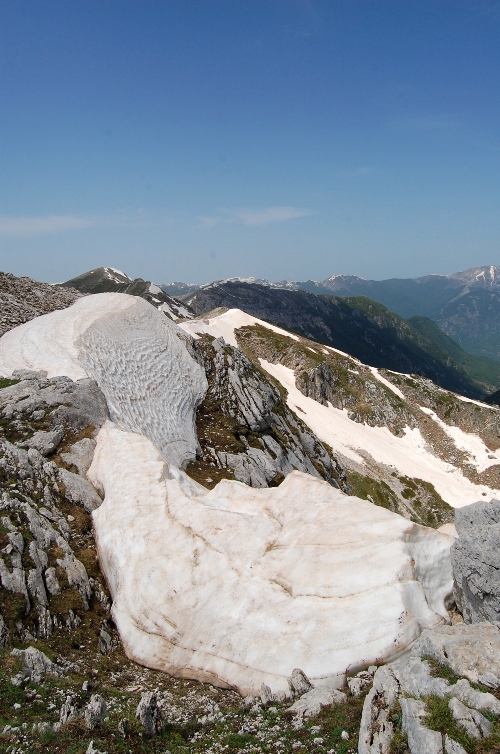 Appennino centrale - monti Ernici - salita al pizzo Deta